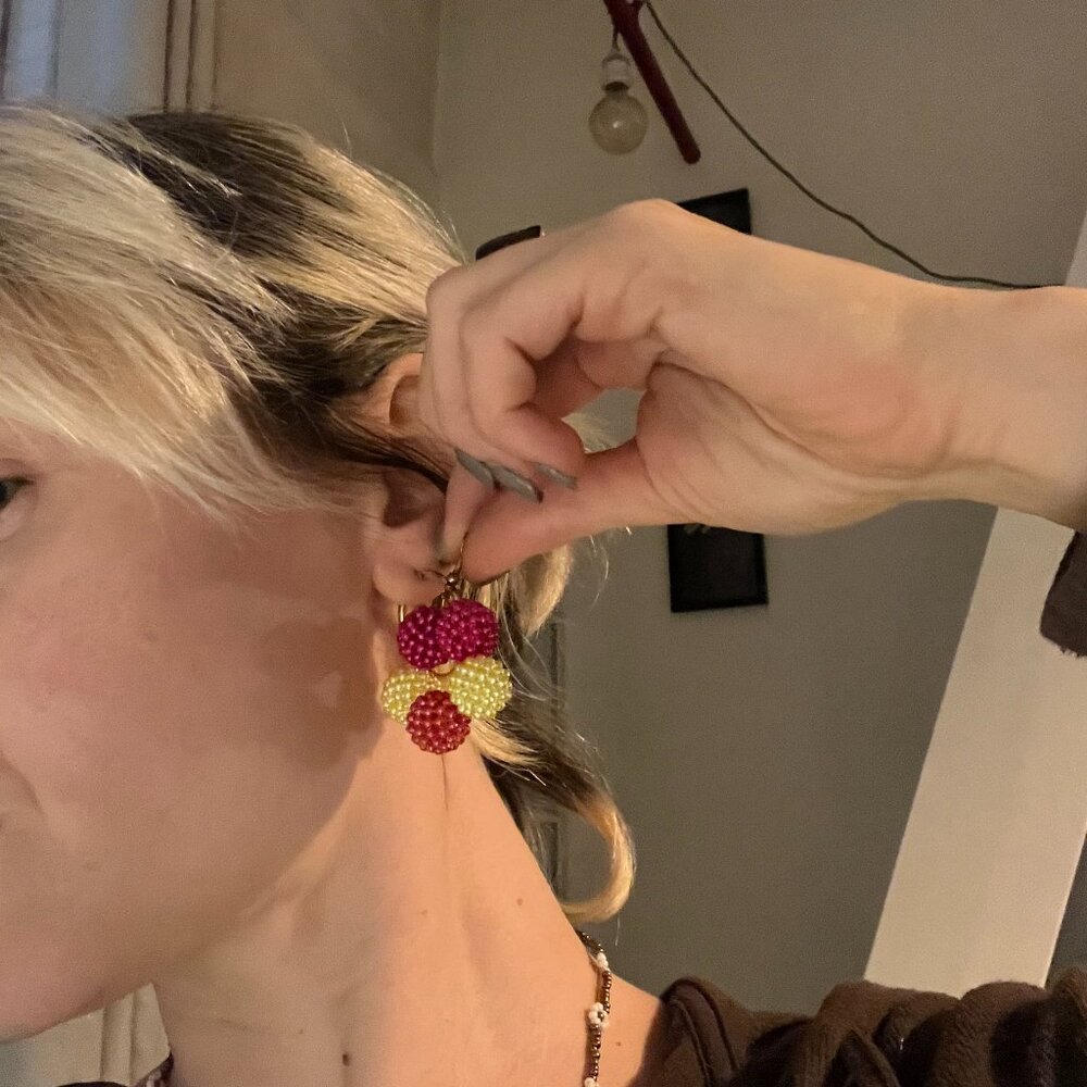 Fun Beaded earrings